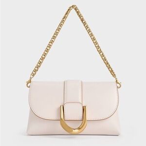 CHARLES & KEITH: Gabine Bag Cream